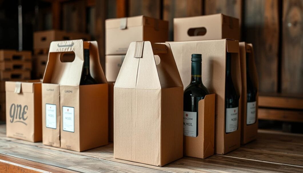 cajas de cartón para botellas