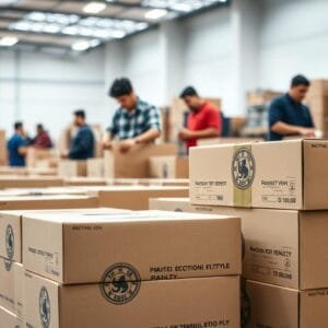 cajas de cartón para exportación
