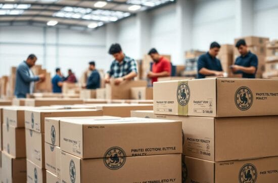 cajas de cartón para exportación