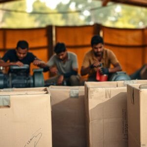 cajas de cartón para maquinaria