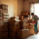 cajas de cartón para mudanza
