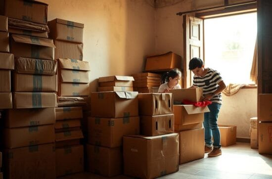 cajas de cartón para mudanza